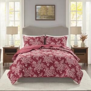 Madison Park Essentials Quilt Set with Shams F/Q